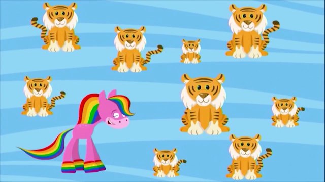 Мультфильмы для малышей развивающий мультик Лошадка Радуга, учим цвета, цвета для малышей