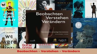 Read  Beobachten  Verstehen  Verändern Ebook Free