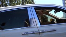 X17 EXCLUSIVE: Lady Gaga Waves Hello Heading Into Fox Studios In A White Rolls