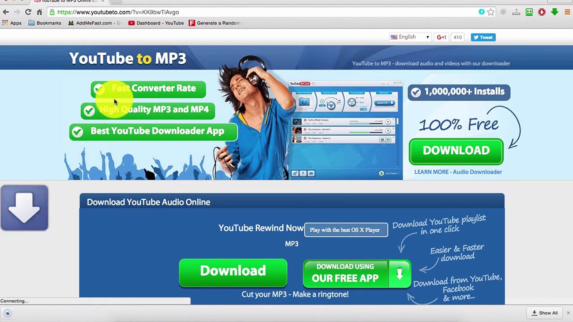 Youtube to MP3 Converter - Download Music FREE Online in SECONDS [Mac,  iPhone, Windows Downloader] - video Dailymotion