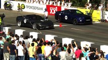 Ford Mustang Shelby GT500 vs Corvette Z06 vs Panamera vs GT R vs Gallardo