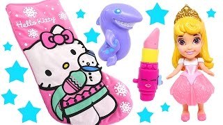 Hello Kitty TOY Stocking - - - Disney Princesses, Shopkins, Doc McStuffins Christmas Toys