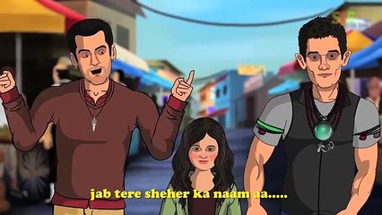 Indian Cartoons Movies  Bajrangi Bhaijaan Spoof  Shudh Desi Endings