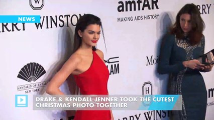 Drake & Kendall Jenner Took The Cutest Christmas Photo Together