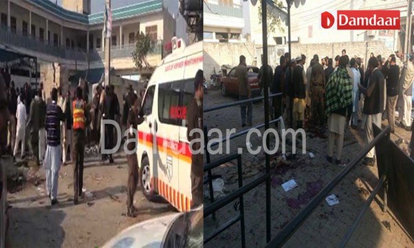 Suicide bombing outside NADRA office in Mardan kills 12