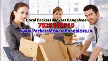 Packers And Movers Bangalore | Local Household Shifting
