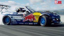 Drift extremo con Mike Whiddett y su Mazda MX-5 