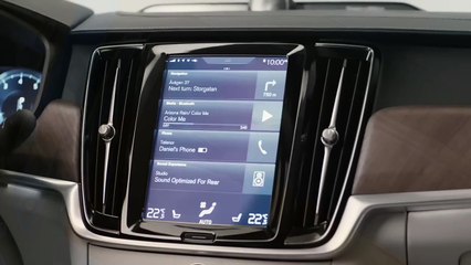Vidéo : l'habitacle de la Volvo S90