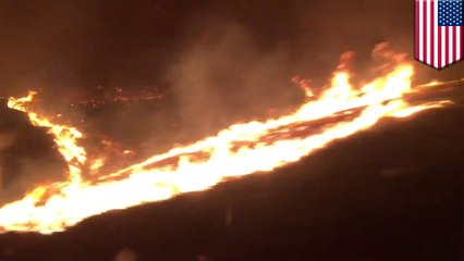 Vision of hell: Tourists drive through heart of raging California wildfire