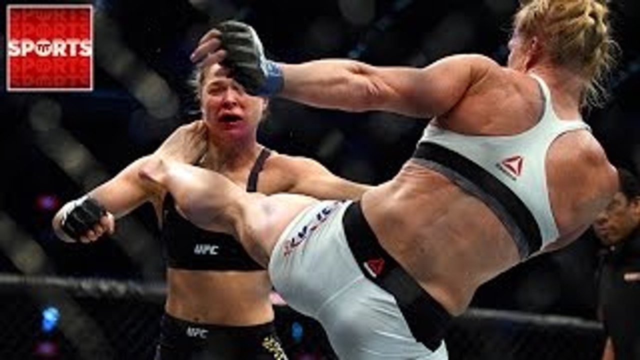 HOLLY HOLM Shocks The World, KO’s RONDA ROUSEY