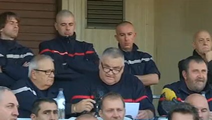 Le responsable des pompiers d’Ajaccio appelle à l’apaisement