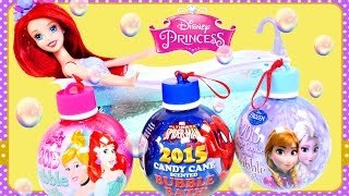 Surprise BUBBLE BATH Ornaments: Disney Princess-Frozen-Paw Patrol-Spiderman