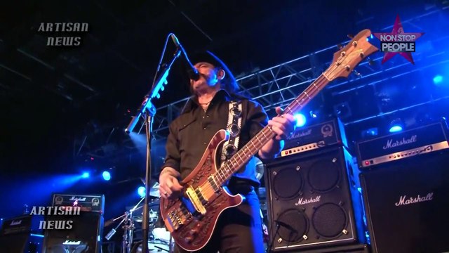 Motörhead : Le chanteur Lemmy Kilmister est décédé