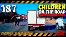 Car crash # 187 Children on the road Stupid careless mothers Дети на дороге Т