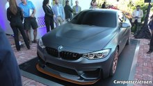 Breaking- Revealing of the BMW M4 GTS - Monterey Carweek 2015