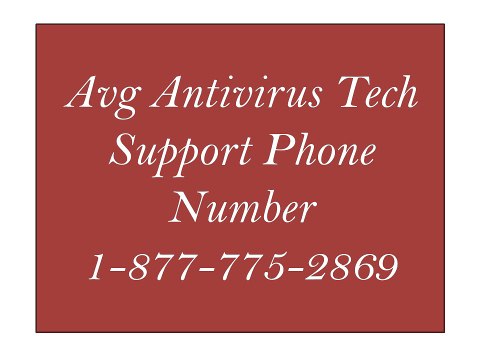 AVG Antivirus Tech Support Phone Number 1-877-775-2869