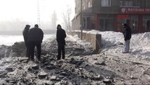 Yüksekova'da Menfeze Yerleştirilen Bomba Patladı, Binalar Zarar Gördü