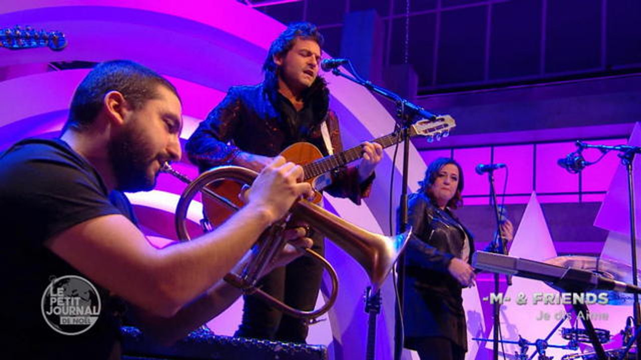-M- & Friends - Je dis Aime - Le Petit Journal de Noël du 31/12/2015 - CANAL+