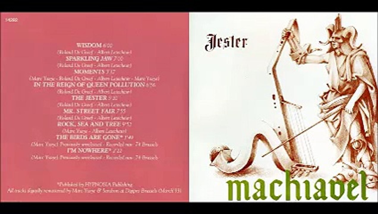 Machiavel - 1977 - Jester (full album)