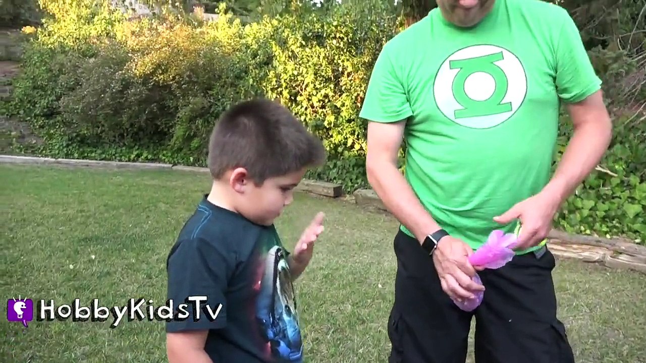 HobbyKids Get New Puppy! Surprise Egg, Dog Toys + Poop Patrol HobbyKidsTV