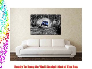 Subaru Impreza WRC 30x20 Inch Canvas - Sti Rally Framed Picture Print