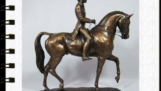 David Geenty Bronze Sculpture - Au Passage Dressage Horse Statue