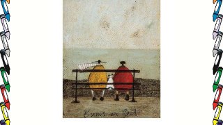 Sam Toft Print on Canvas 40x50cm - Bums On Seat