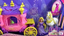 Magiclip Play Doh Pâte à modeler Princesse Raiponce Carrosse Royal Rapunzel Carriage