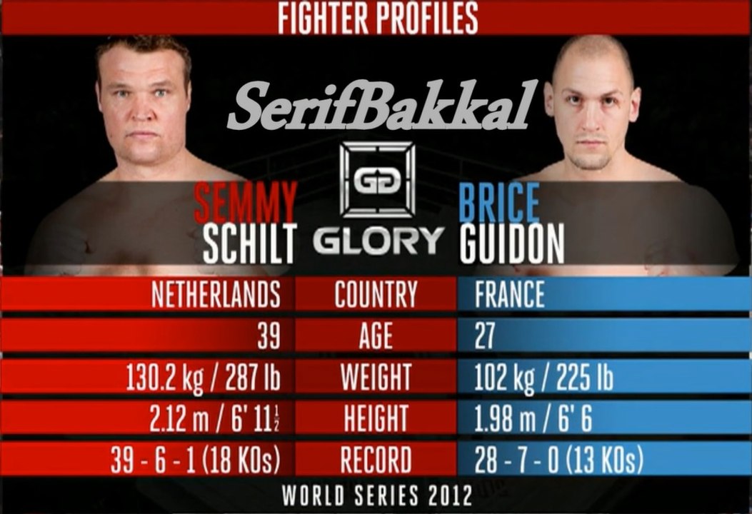 Semmy Schilt - Brice Guidon Glory 4 Tokyo (Bilgehan Demir Anlatımı)