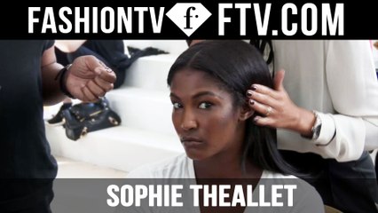 Hairstyle at Sophie Theallet Spring 2016 New York Fashion Week | FTV.com