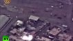Aerial: Coalition airstrikes against ISIS hideouts and vehicles