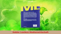 Download  Gabler Lexikon Medienwirtschaft Ebook Online