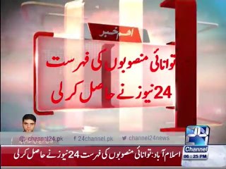 24 News gained the list of energy projects