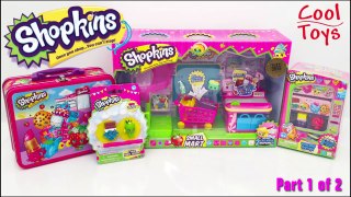 Shopkins Vending Machine Lunch Box Puzzle Small Mart, CoolToys video