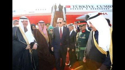 Cumhurbaşkanı Erdoğan Suudi Arabistan?da