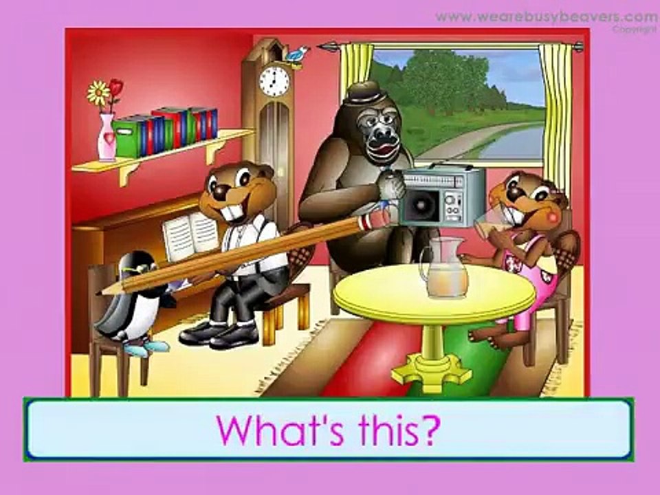 Dining Room Test (Clip) - Teach Children with Slow Speech