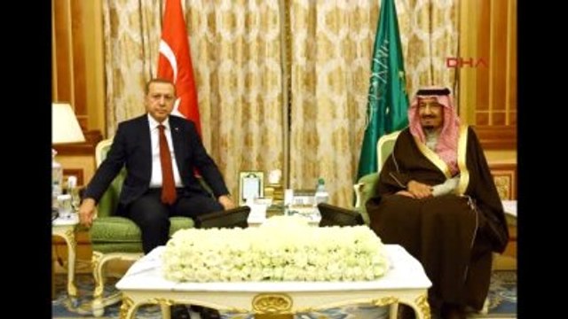 Cumhurbaşkanı Erdoğan, Suudi Arabistan Kralı Selman ile Görüştü