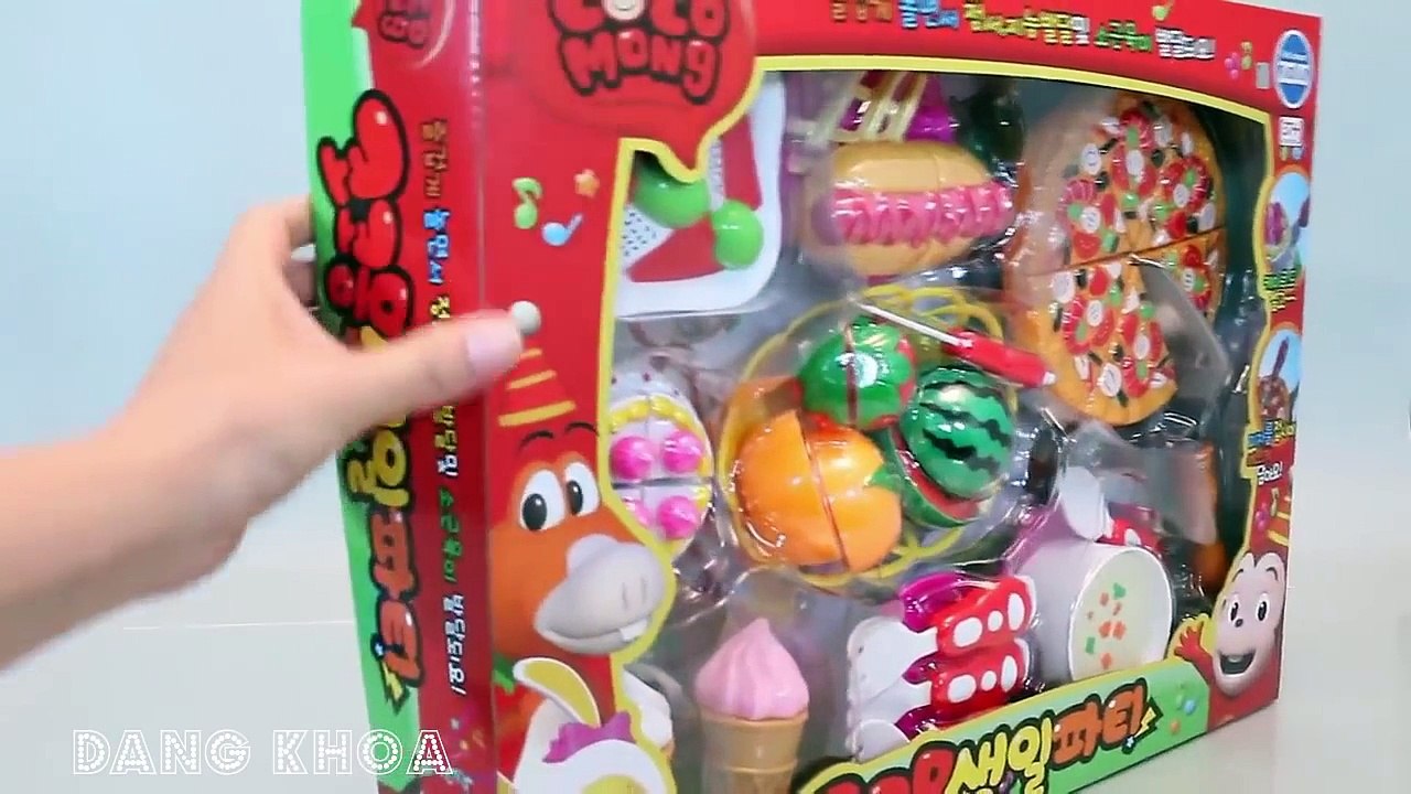 Đồ chơi nấu ăn cho bé chơi trò chơi cắt trái cây làm kem, bánh Pizza rất hay