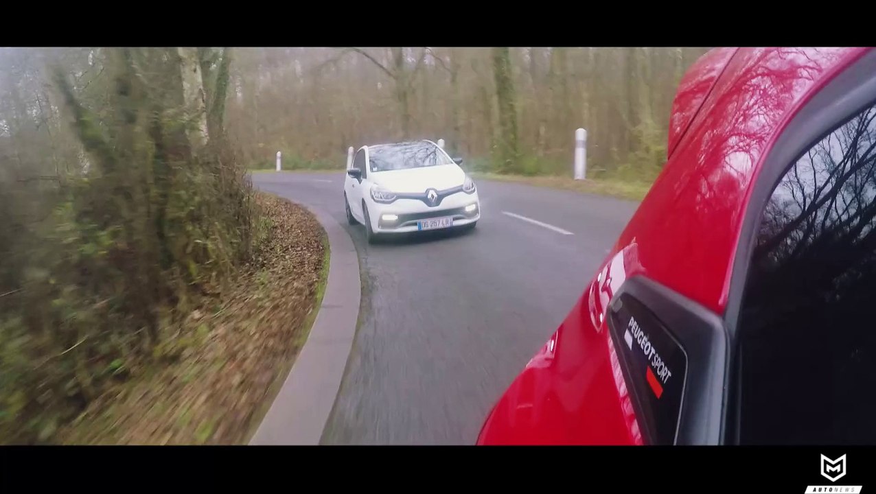 Renault Clio RS Trophy contre Peugeot 208 GTi by Peugeot Sport, le match