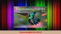 Hummingbirds 2013 Read Online