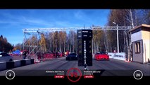 Ferrari 599 GTO (Stock) vs Ferrari 458 Italia (Stock)