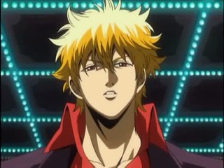 Sakata Gintoki - Okita Sougo Valentine Kiss