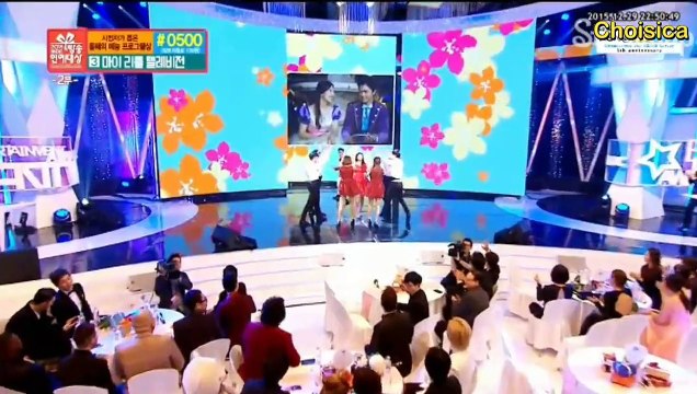 Yook Sungjae & Joy ( bbyu couple ) performance @ 151229 MBC Entertainment Awards