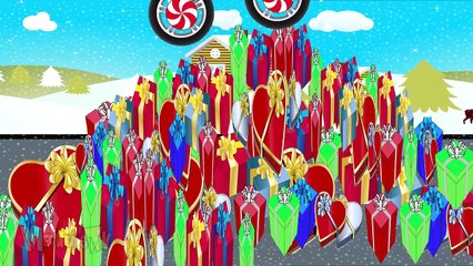 Christmas Truck - Monster Trucks For Kids - Kids Video