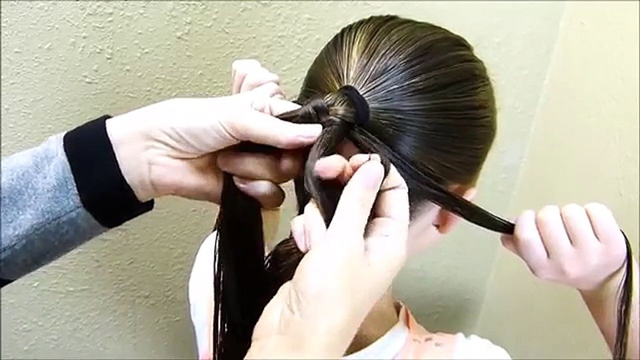 Twisted Edge Fishtail Braid, Hair Tutorial