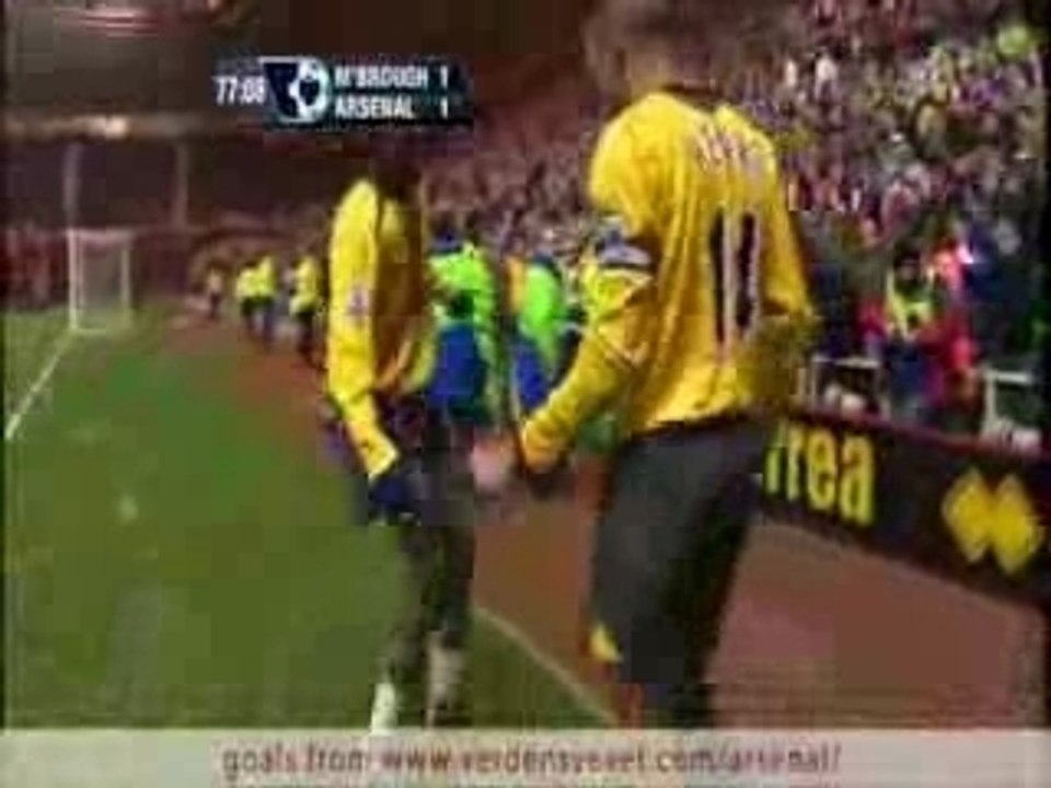 Arsenal celebration