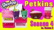 Shopkins Season 4 unpacking Petkins 2 Packs vs. Season 3. CoolToys video for kids