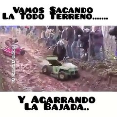 Enseñandole a mi hijo las carreras de rally