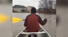 Social media captures floods in central U.S.