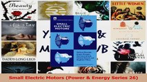 Download  Small Electric Motors Power  Energy Series 26 PDF Free